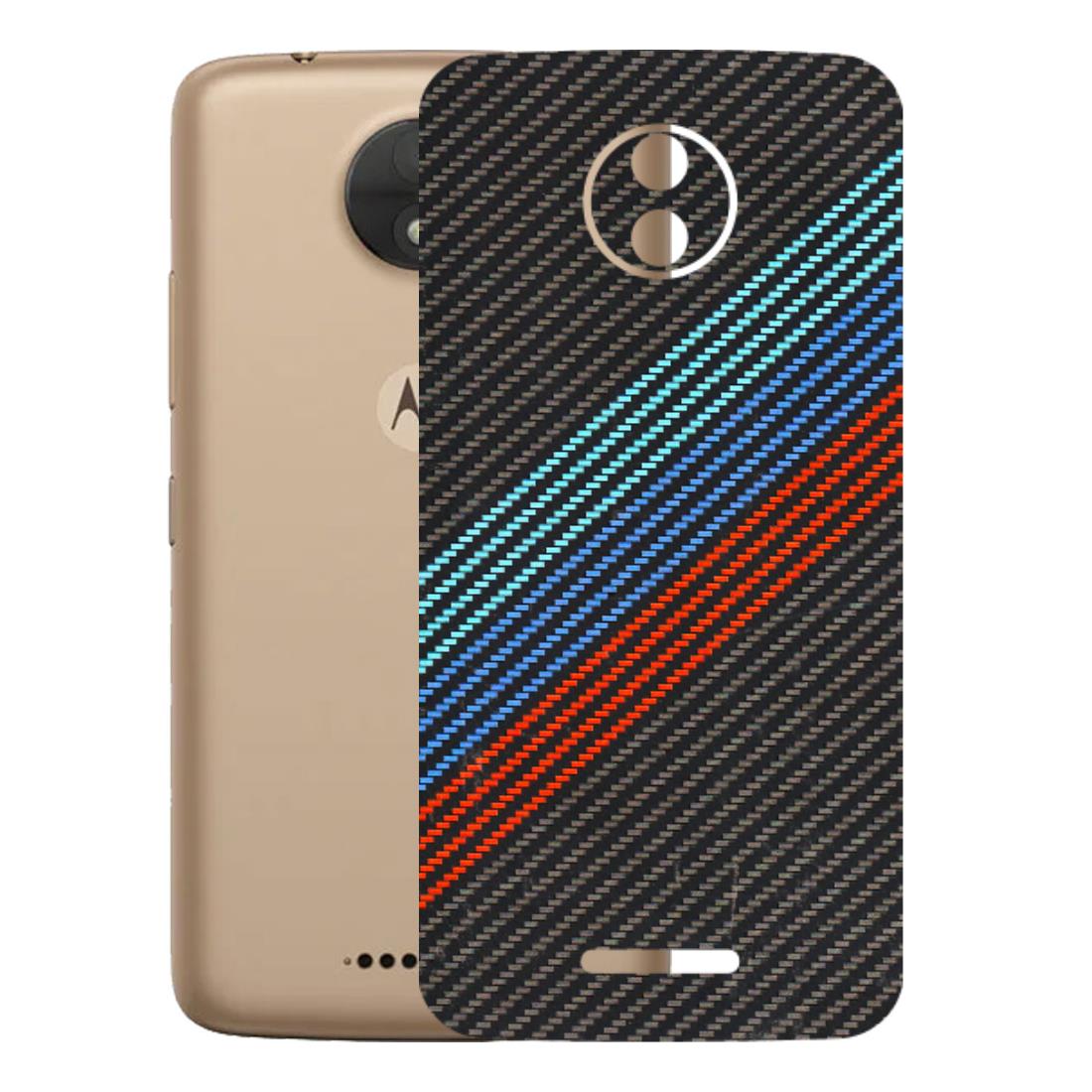 Motorola Phone Skins (All Models) - Carbon BM - 3D Embossed Finish (L-302) Motorola Moto C