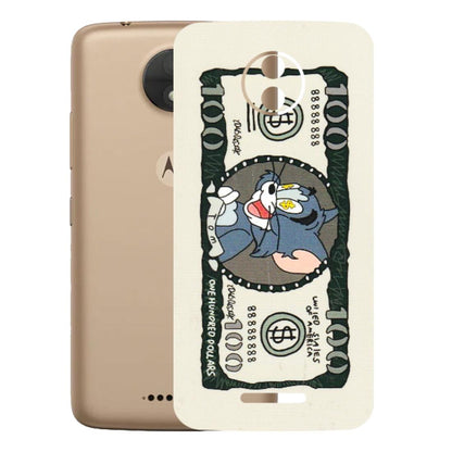 Motorola Phone Skins (All Models) - Tom Hundred Dollar - 3D Embossed Finish (L-324) Motorola Moto C