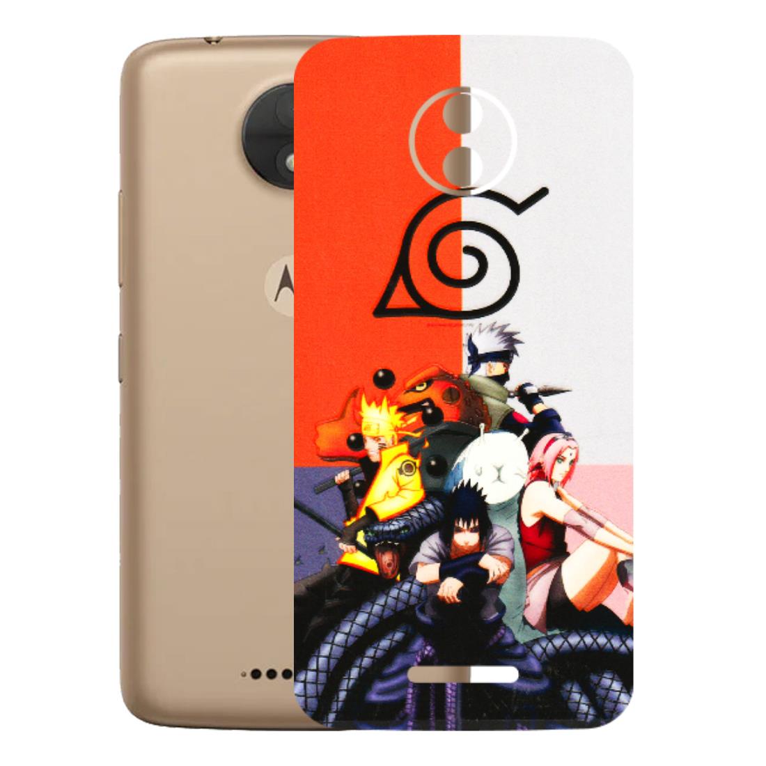 Motorola Phone Skins (All Models) - Naruto Final Fight - 3D Embossed Finish (L-33) Motorola Moto C