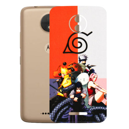 Motorola Phone Skins (All Models) - Naruto Final Fight - 3D Embossed Finish (L-33) Motorola Moto C