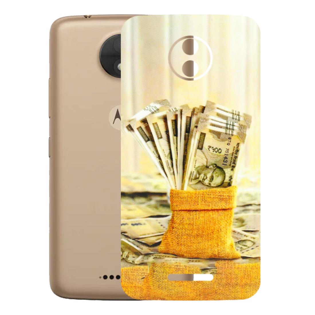 Motorola Phone Skins (All Models) - Show Me The Money - 3D Embossed Finish (L-52) Motorola Moto C