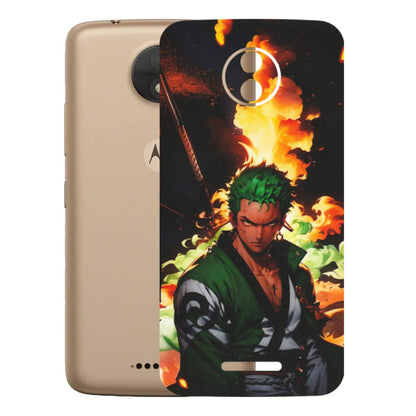 Motorola Phone Skins (All Models) - Roronoa Zoro - Matte Finish (M-102) Motorola Moto C