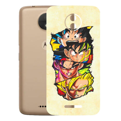 Motorola Phone Skins (All Models) - Angry Multi Anime - Matte Finish (M-113) Motorola Moto C