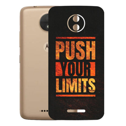 Motorola Phone Skins (All Models) - Push Your Limits - Matte Finish (M-118) Motorola Moto C