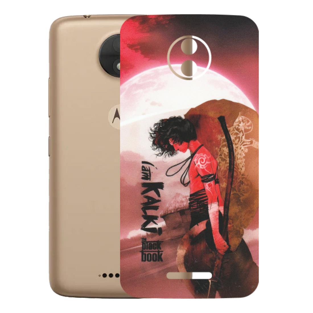 Motorola Phone Skins (All Models) - The Black Book Kalia Anime - Matte Finish (M-129) Motorola Moto C