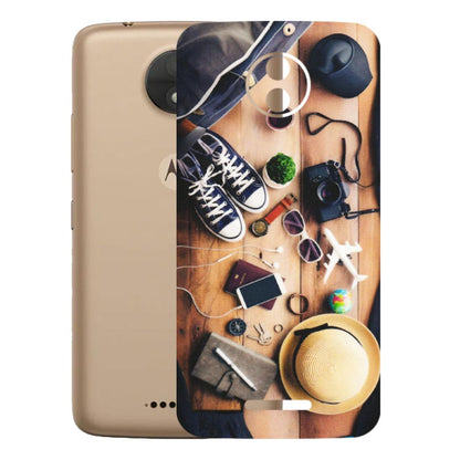 Motorola Phone Skins (All Models) - Travel Wanderlust - Matte Finish (M-133) Motorola Moto C