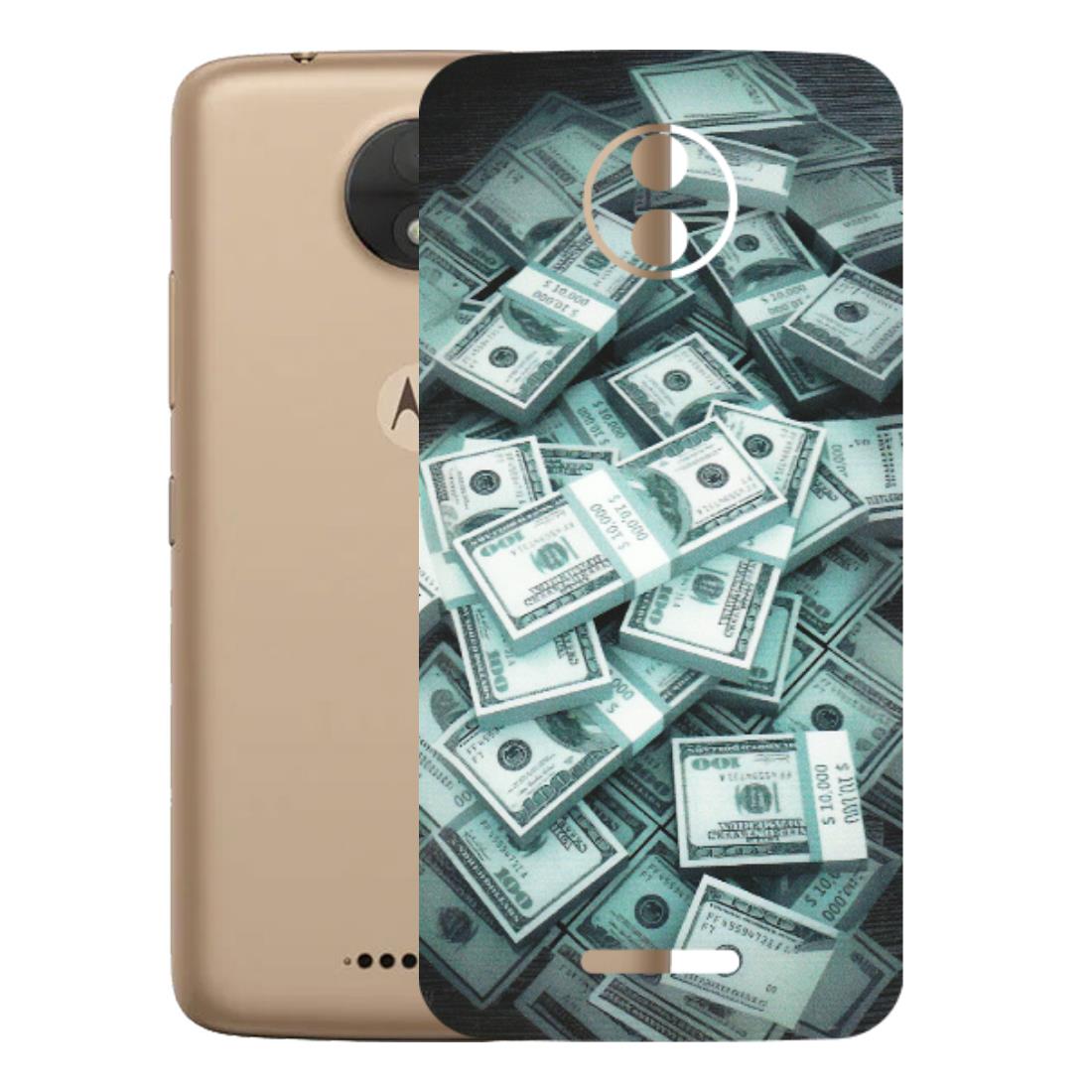 Motorola Phone Skins (All Models) - Hundred Dollar Bill - Matte Finish (M-162) Motorola Moto C