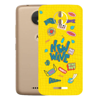Motorola Phone Skins (All Models) - New Wave Life - Matte Finish (M-17) Motorola Moto C