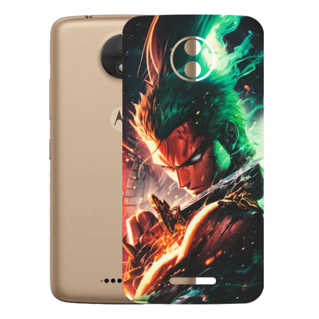 Motorola Phone Skins (All Models) - Anime Gojo Sword - Matte Finish (M-32) Motorola Moto C
