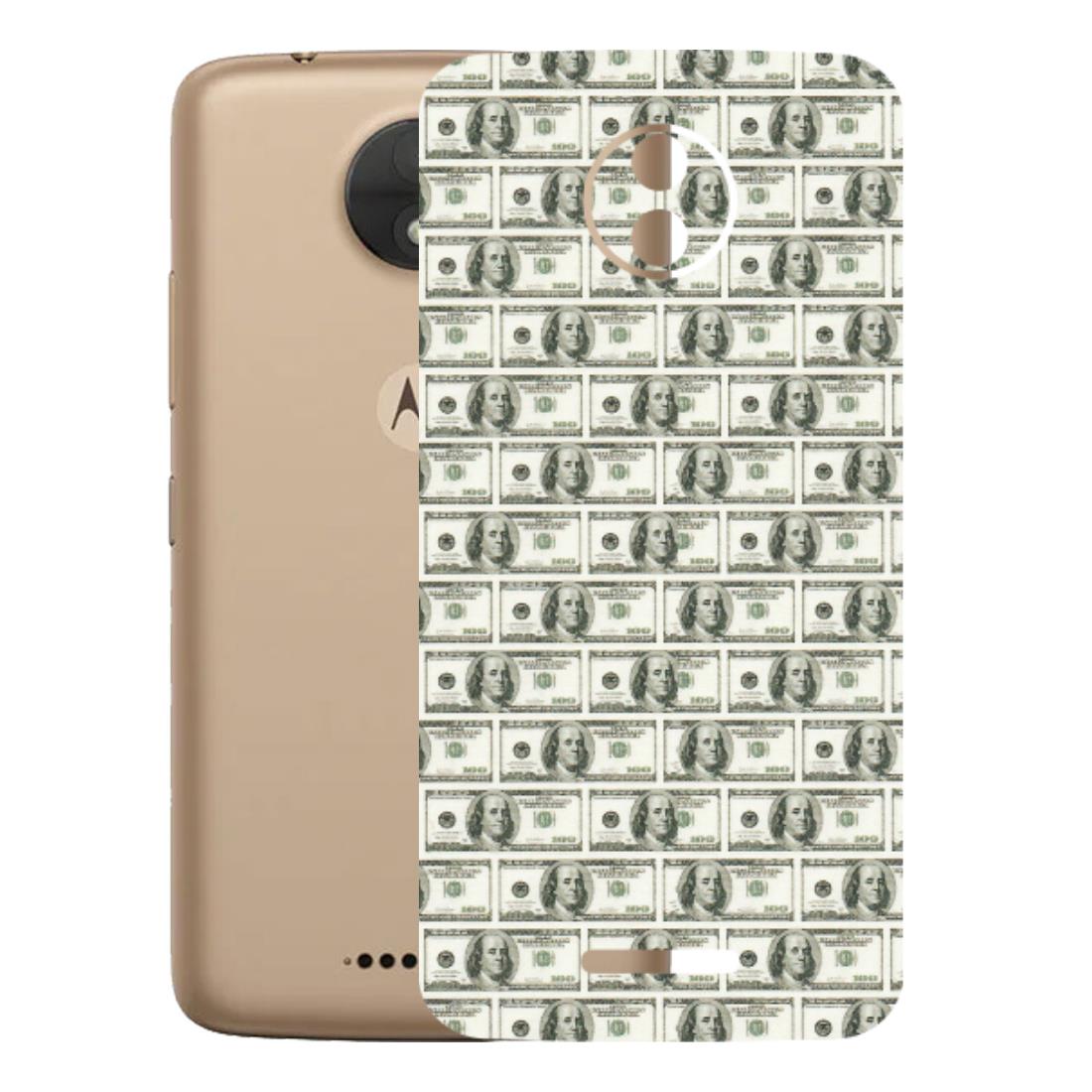 Motorola Phone Skins (All Models) - I Love Dollars - Matte Finish (M-40) Motorola Moto C