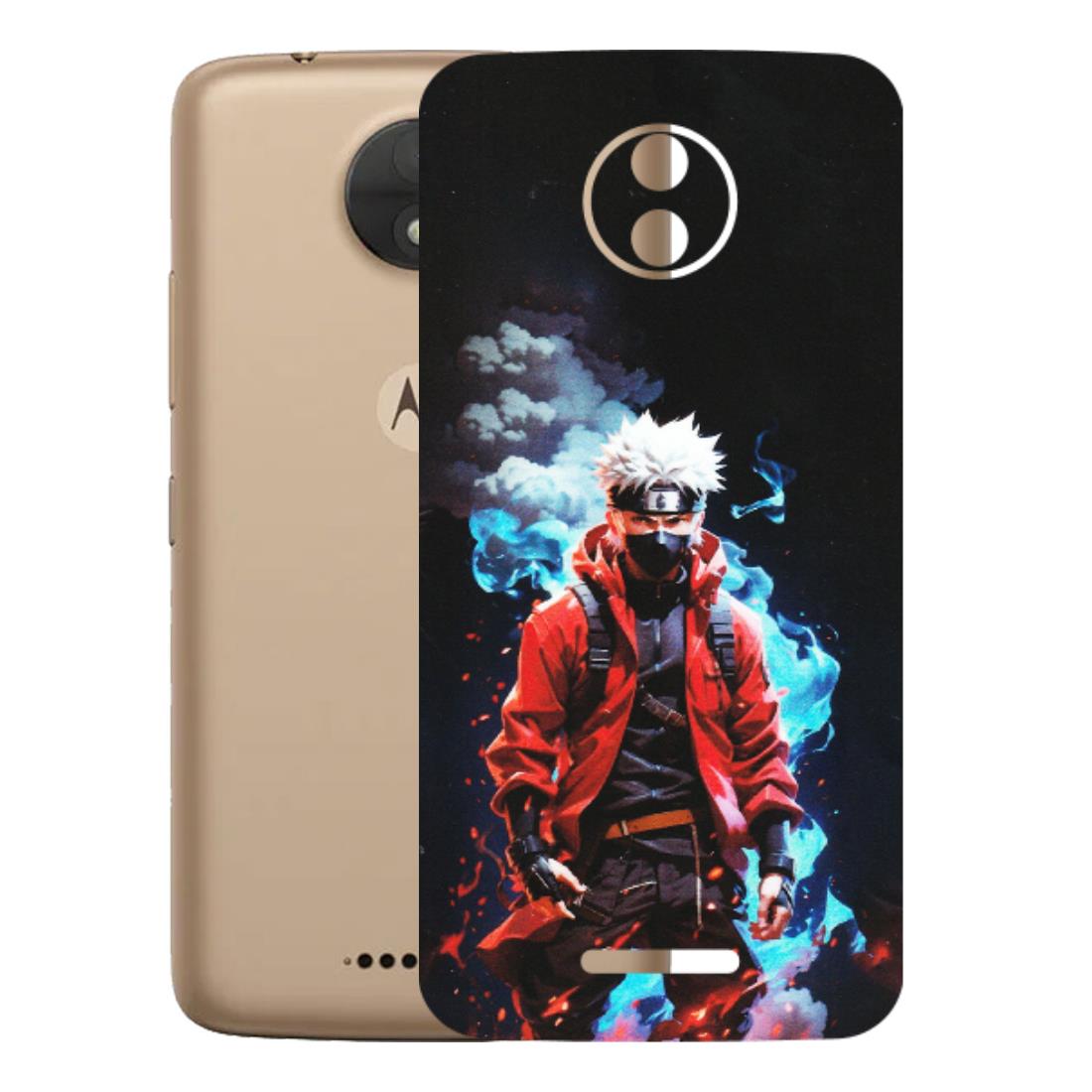 Motorola Phone Skins (All Models) - Kakashi Hatake Naruto - Matte Finish (M-60) Motorola Moto C