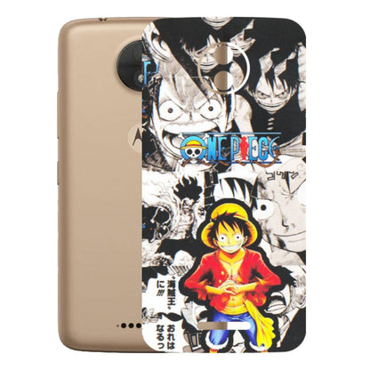 Motorola Phone Skins (All Models) - One Piece B&W - Matte Finish (M-63) Motorola Moto C