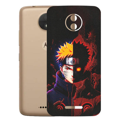 Motorola Phone Skins (All Models) - Naruto X Evil - Matte Finish (M-70) Motorola Moto C