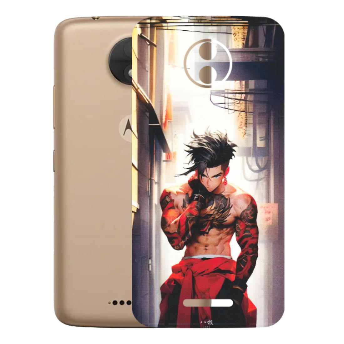 Motorola Phone Skins (All Models) - In the streets of Japan - Matte Finish (M-77) Motorola Moto C