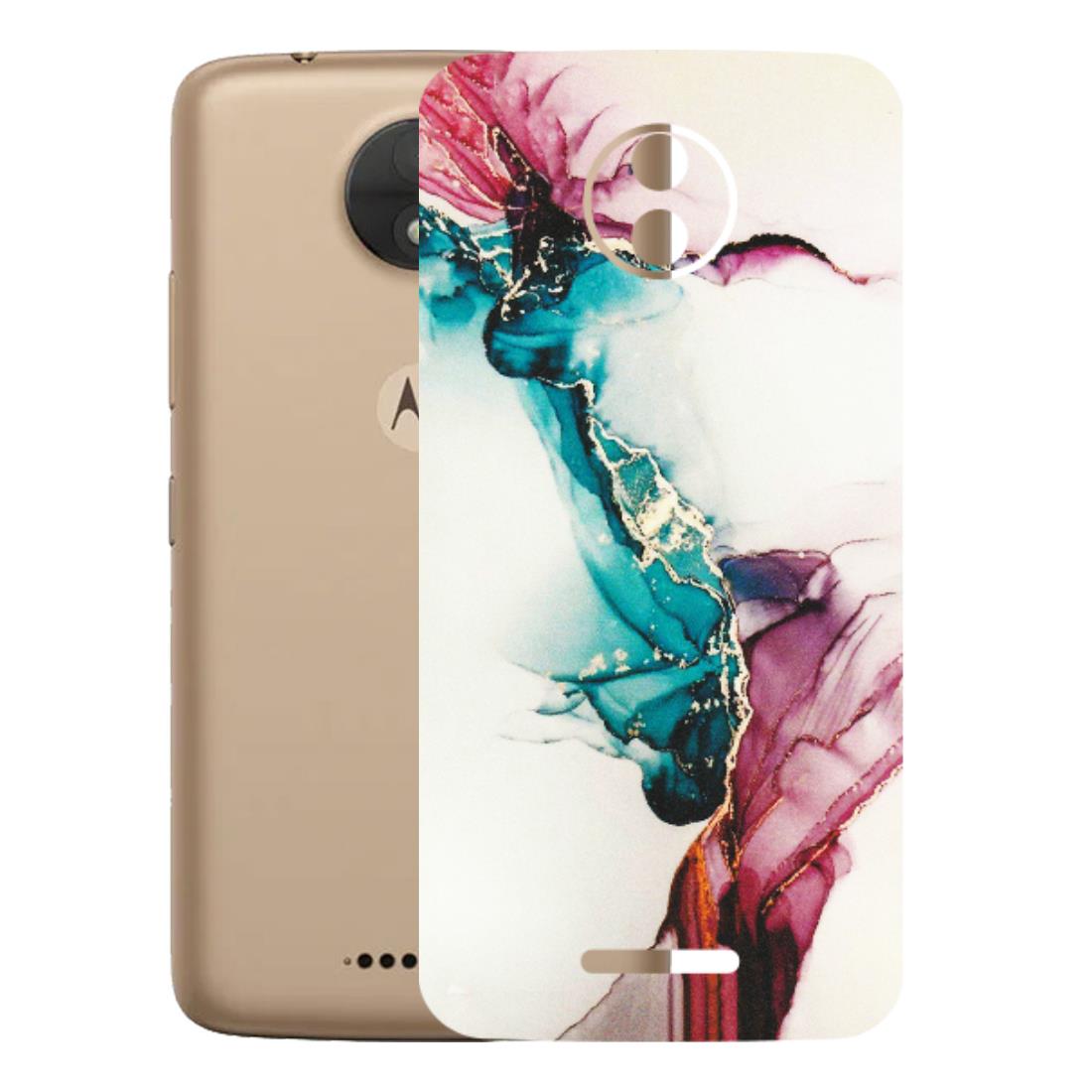 Motorola Phone Skins (All Models) - Elegant Marble - Matte Finish (M-81) Motorola Moto C