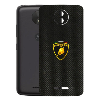 Motorola Phone Skins (All Models) - Dotted Lambo - 3D Embossed Finish (L-105) Motorola Moto C Plus