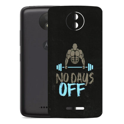 Motorola Phone Skins (All Models) - Gym Lover - 3D Embossed Finish (L-127) Motorola Moto C Plus