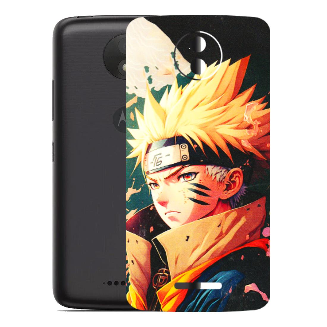 Motorola Phone Skins (All Models) - New Naruto - 3D Embossed Finish (L-148) Motorola Moto C Plus