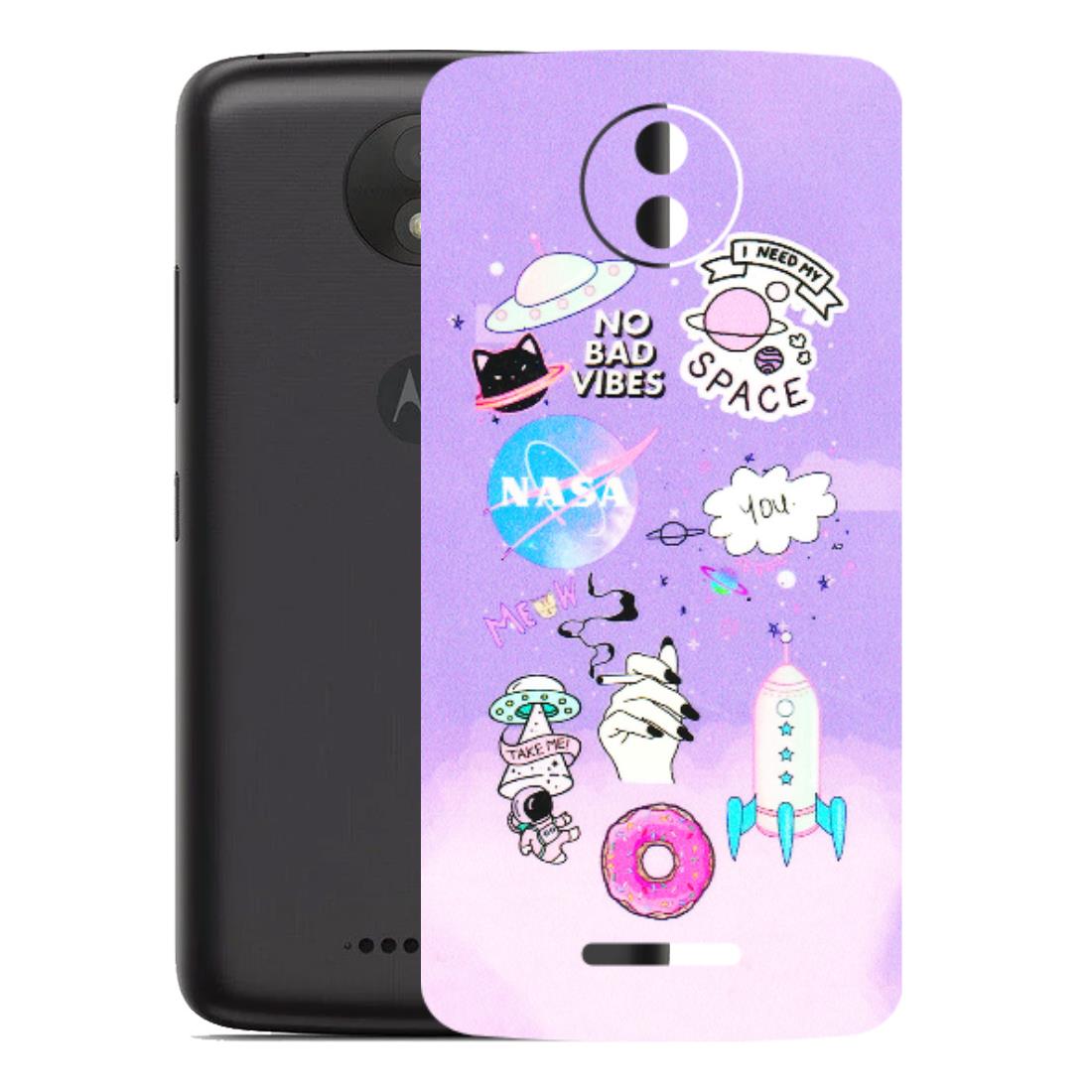 Motorola Phone Skins (All Models) - I Need My Nasa Skin - 3D Embossed Finish (L-149) Motorola Moto C Plus