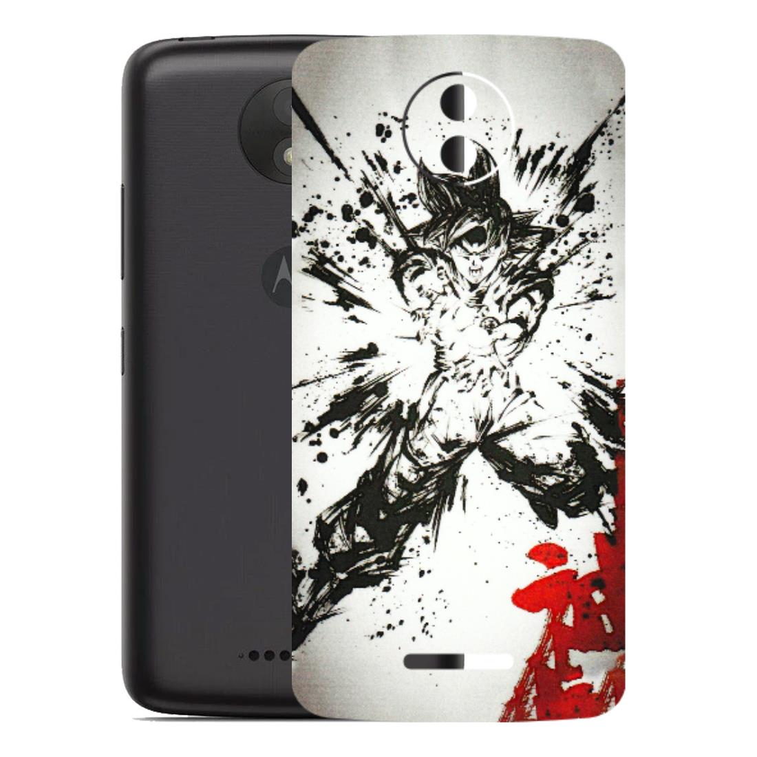 Motorola Phone Skins (All Models) - DBZ - 3D Embossed Finish (L-206) Motorola Moto C Plus