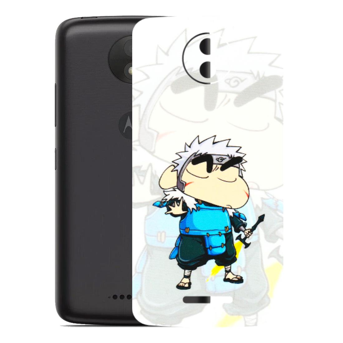 Motorola Phone Skins (All Models) - Angry Young Shinchan - 3D Embossed Finish (L-226) Motorola Moto C Plus
