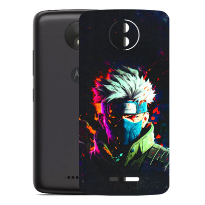 Motorola Phone Skins (All Models) - Anime Cool Character - 3D Embossed Finish (L-59) Motorola Moto C Plus