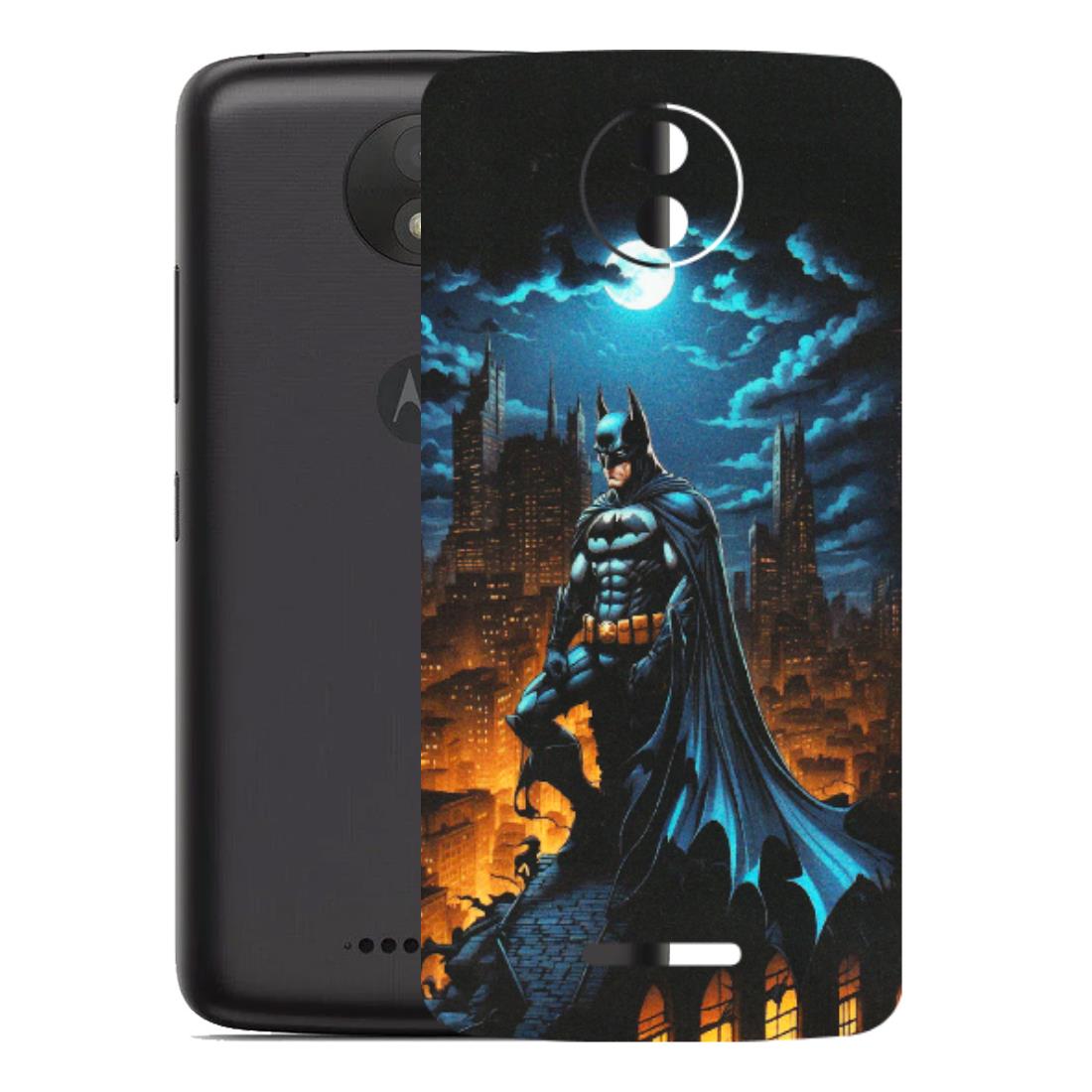 Motorola Phone Skins (All Models) - Batman Arkham City - Matte Finish (M-01) Motorola Moto C Plus