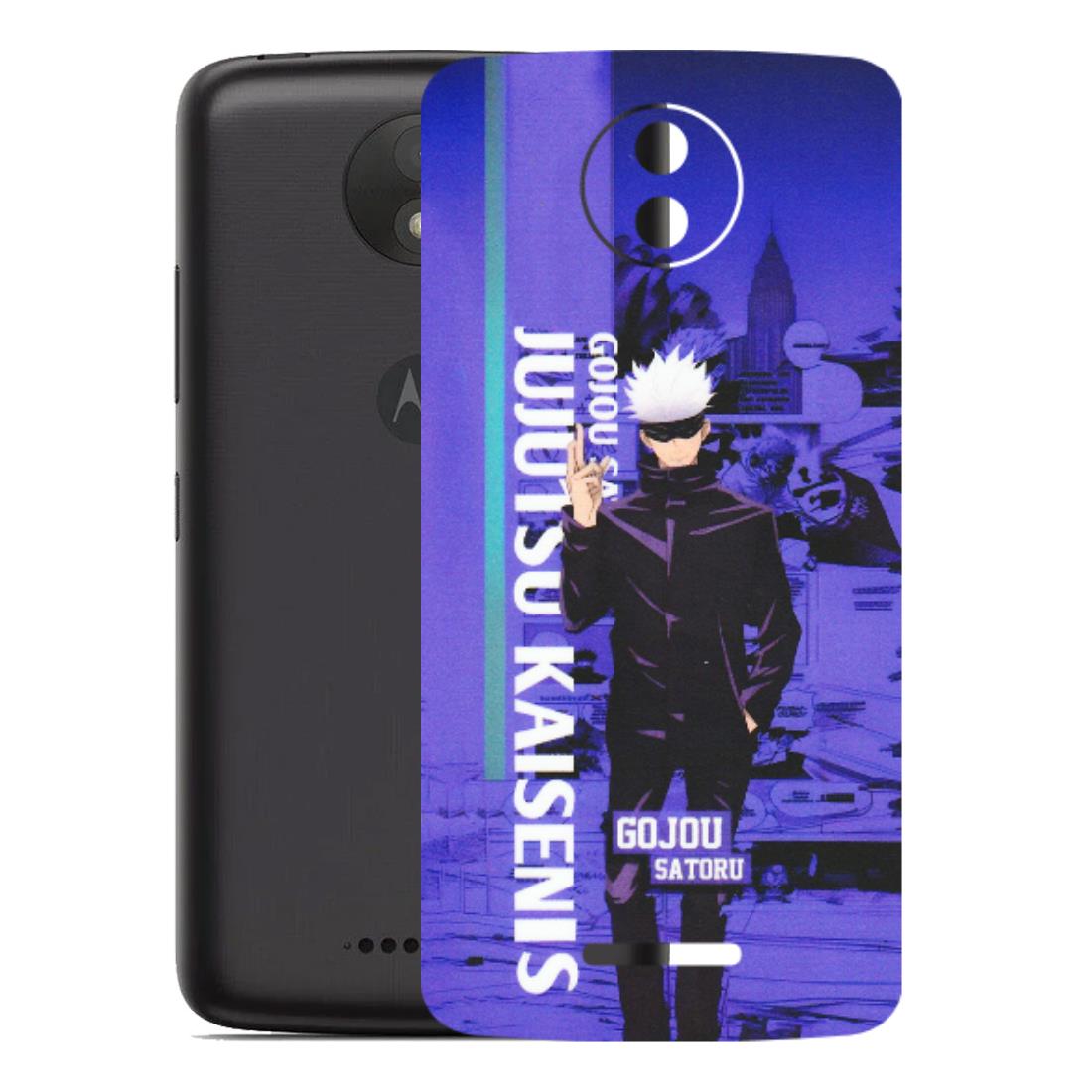 Motorola Phone Skins (All Models) - Jujutsu Kaisen Gojo - Matte Finish (M-05) Motorola Moto C Plus