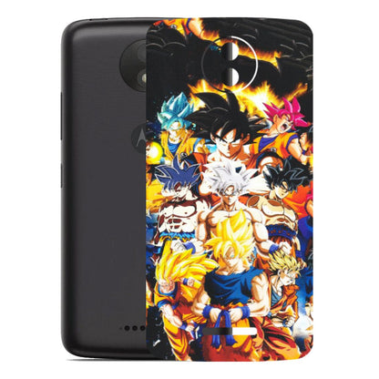 Motorola Phone Skins (All Models) - Ultimate Dragon Ball Z - Matte Finish (M-100) Motorola Moto C Plus