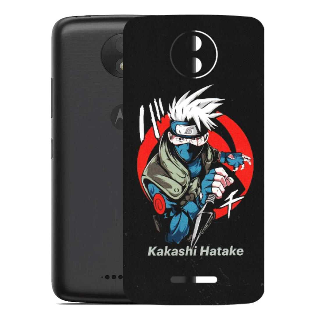 Motorola Phone Skins (All Models) - Naruto Kakashi Hatake Killer - Matte Finish (M-114) Motorola Moto C Plus