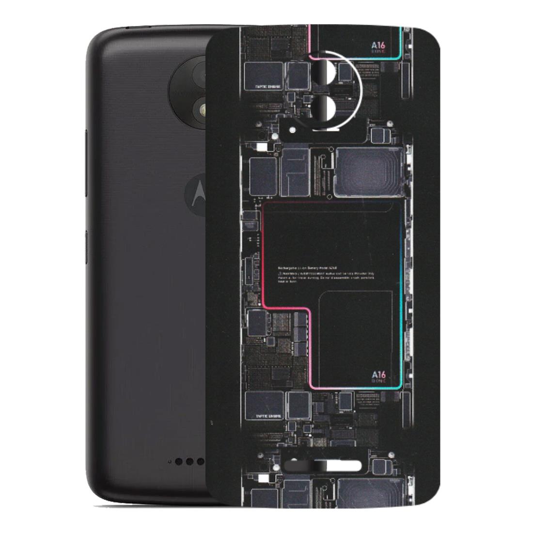 Motorola Phone Skins (All Models) - Motherboard Circuit Layout - Matte Finish (M-117) Motorola Moto C Plus