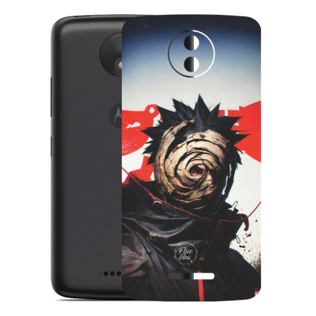 Motorola Phone Skins (All Models) - Obito Uchiha Cool Anime - Matte Finish (M-134) Motorola Moto C Plus