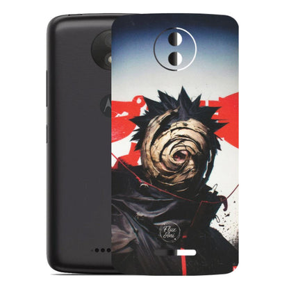 Motorola Phone Skins (All Models) - Obito Uchiha Cool Anime - Matte Finish (M-134) Motorola Moto C Plus