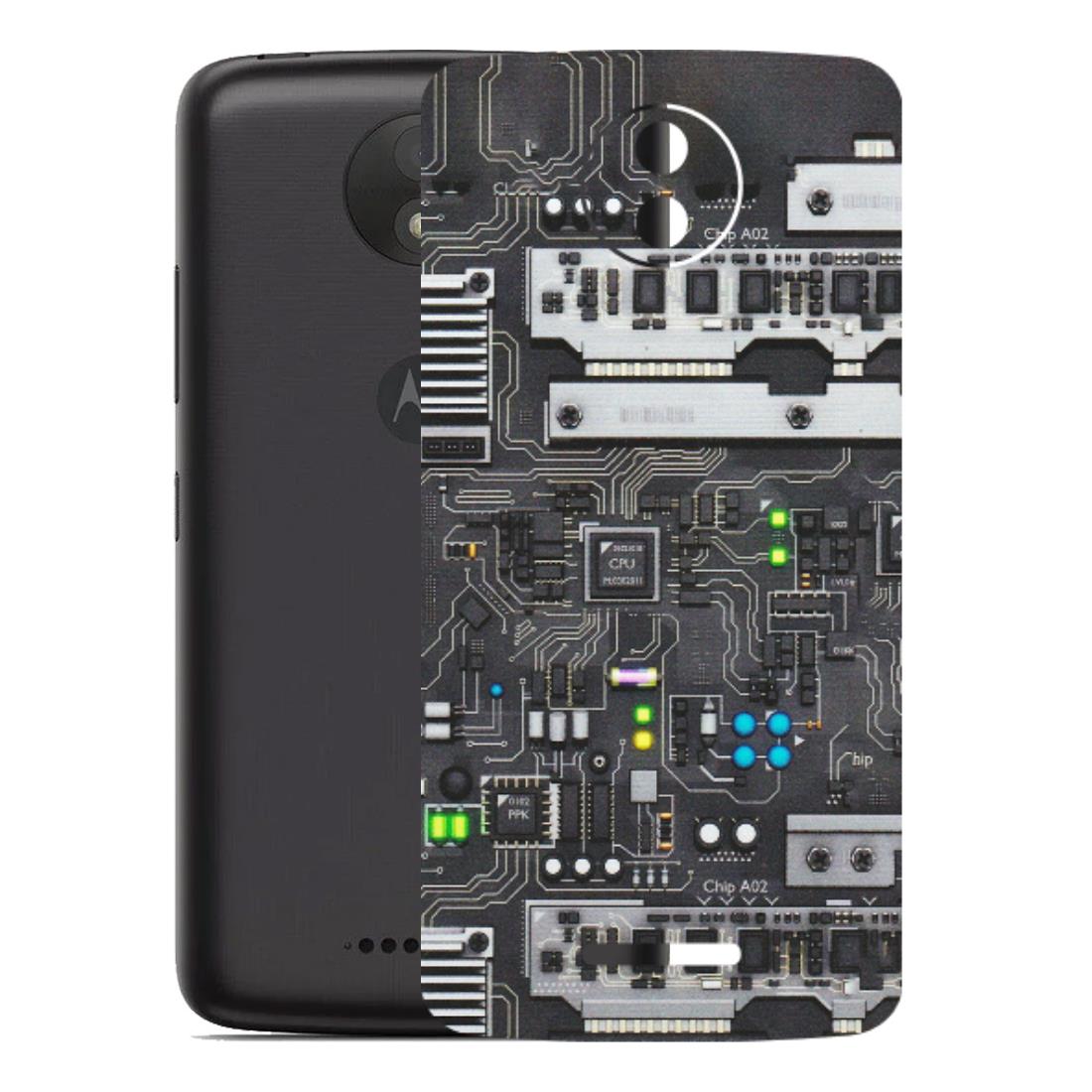Motorola Phone Skins (All Models) - Motherboard Internals - Matte Finish (M-135) Motorola Moto C Plus