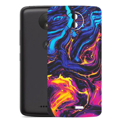 Motorola Phone Skins (All Models) - Abstract Paint Classy - Matte Finish (M-15) Motorola Moto C Plus