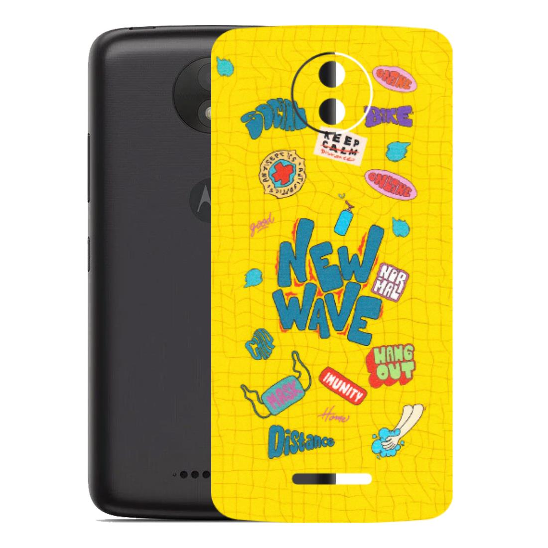 Motorola Phone Skins (All Models) - New Wave Life - Matte Finish (M-17) Motorola Moto C Plus