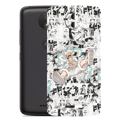 Motorola Phone Skins (All Models) - Hi Hello Doodles - Matte Finish (M-25) Motorola Moto C Plus