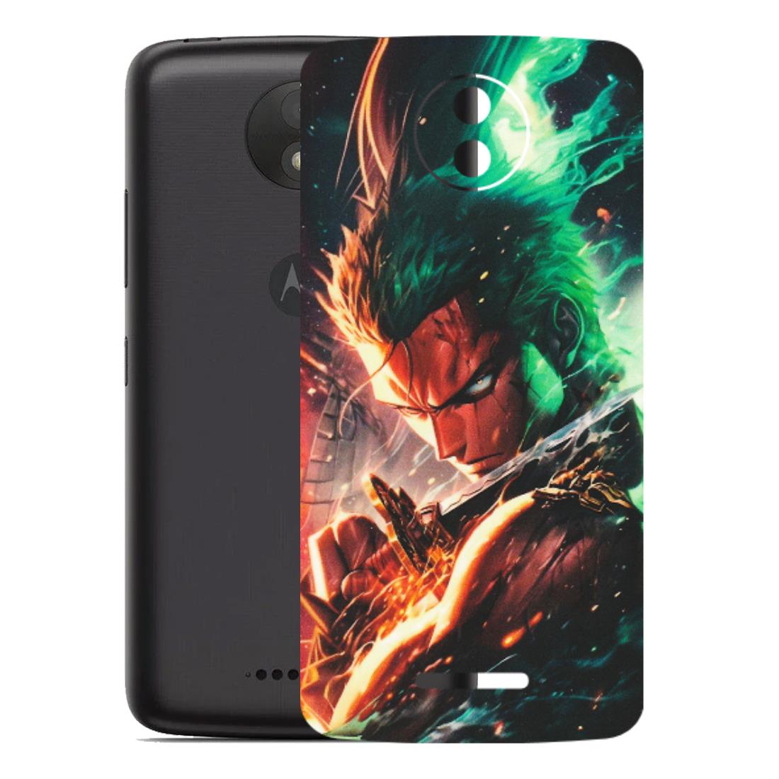 Motorola Phone Skins (All Models) - Anime Gojo Sword - Matte Finish (M-32) Motorola Moto C Plus