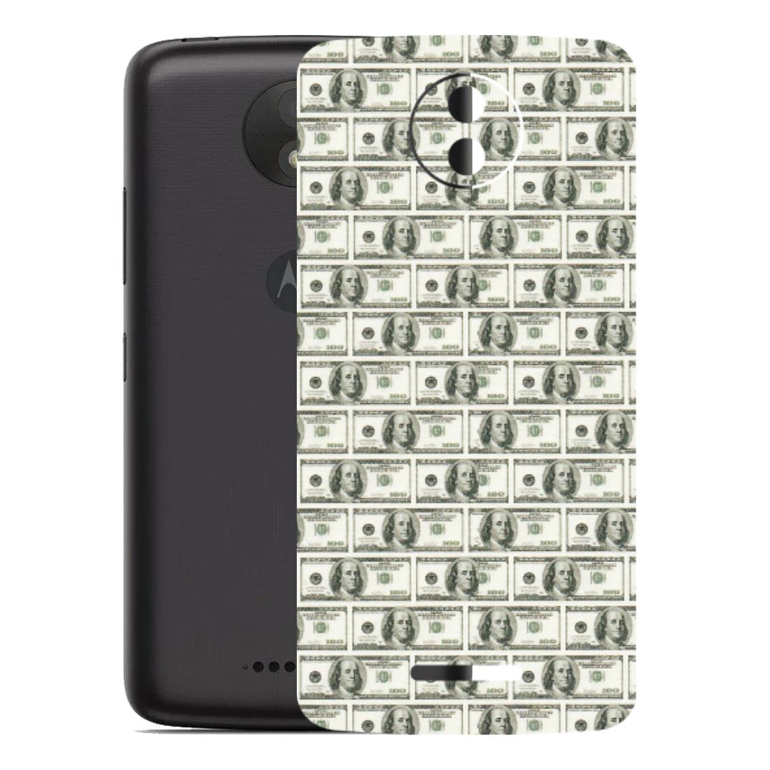 Motorola Phone Skins (All Models) - I Love Dollars - Matte Finish (M-40) Motorola Moto C Plus