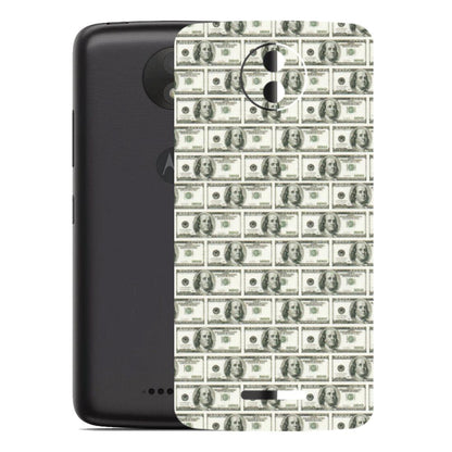 Motorola Phone Skins (All Models) - I Love Dollars - Matte Finish (M-40) Motorola Moto C Plus