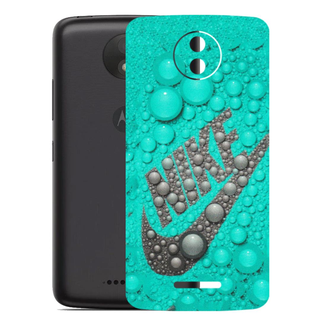 Motorola Phone Skins (All Models) - Shoe Brand Bubbles - Matte Finish (M-42) Motorola Moto C Plus