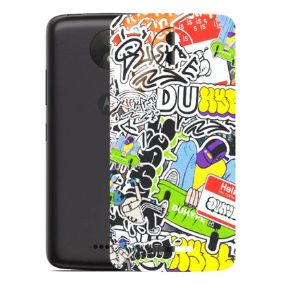 Motorola Phone Skins (All Models) - Dope Graffiti - Matte Finish (M-61) Motorola Moto C Plus