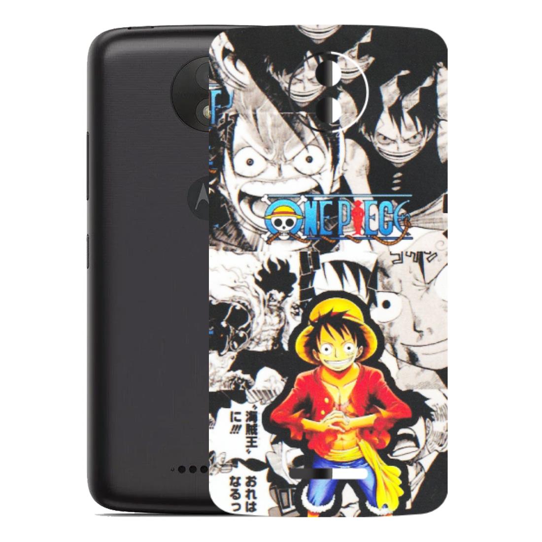 Motorola Phone Skins (All Models) - One Piece B&W - Matte Finish (M-63) Motorola Moto C Plus