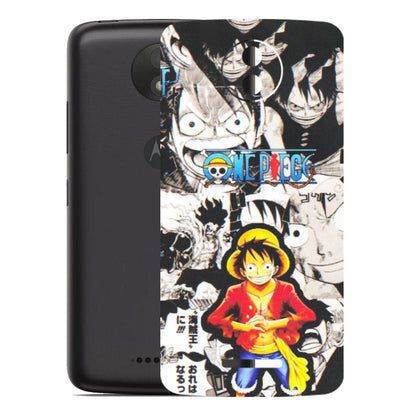 Motorola Phone Skins (All Models) - One Piece B&W - Matte Finish (M-63) Motorola Moto C Plus