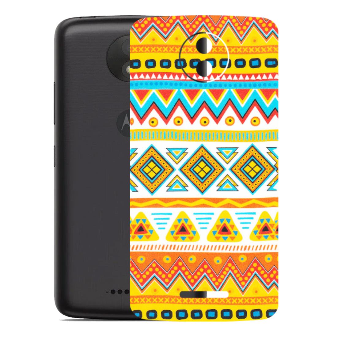 Motorola Phone Skins (All Models) - Mexican Abstract - Matte Finish (M-71) Motorola Moto C Plus