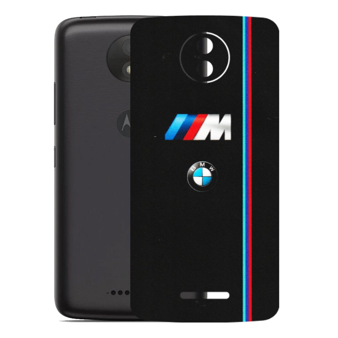 Motorola Phone Skins (All Models) - Styling With Black BMW - Matte Finish (M-74) Motorola Moto C Plus