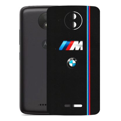 Motorola Phone Skins (All Models) - Styling With Black BMW - Matte Finish (M-74) Motorola Moto C Plus