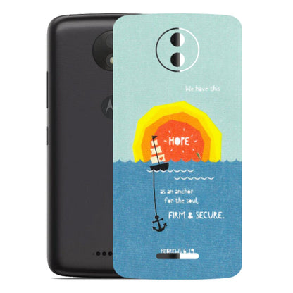 Motorola Phone Skins (All Models) - A Beautiful Sunset of Hope - Matte Finish (M-75) Motorola Moto C Plus