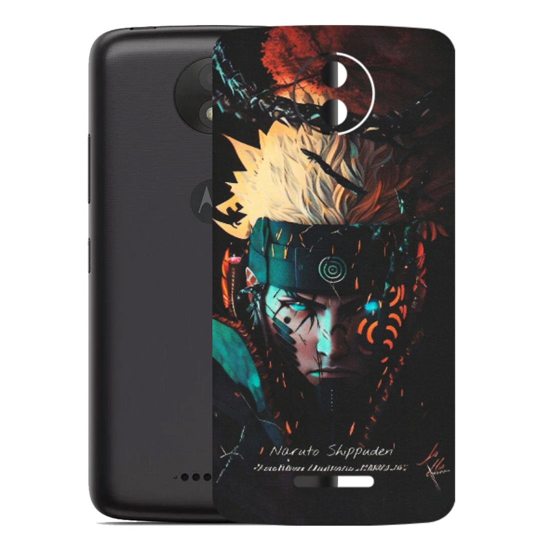 Motorola Phone Skins (All Models) - Naruto Shippuden - Matte Finish (M-76) Motorola Moto C Plus