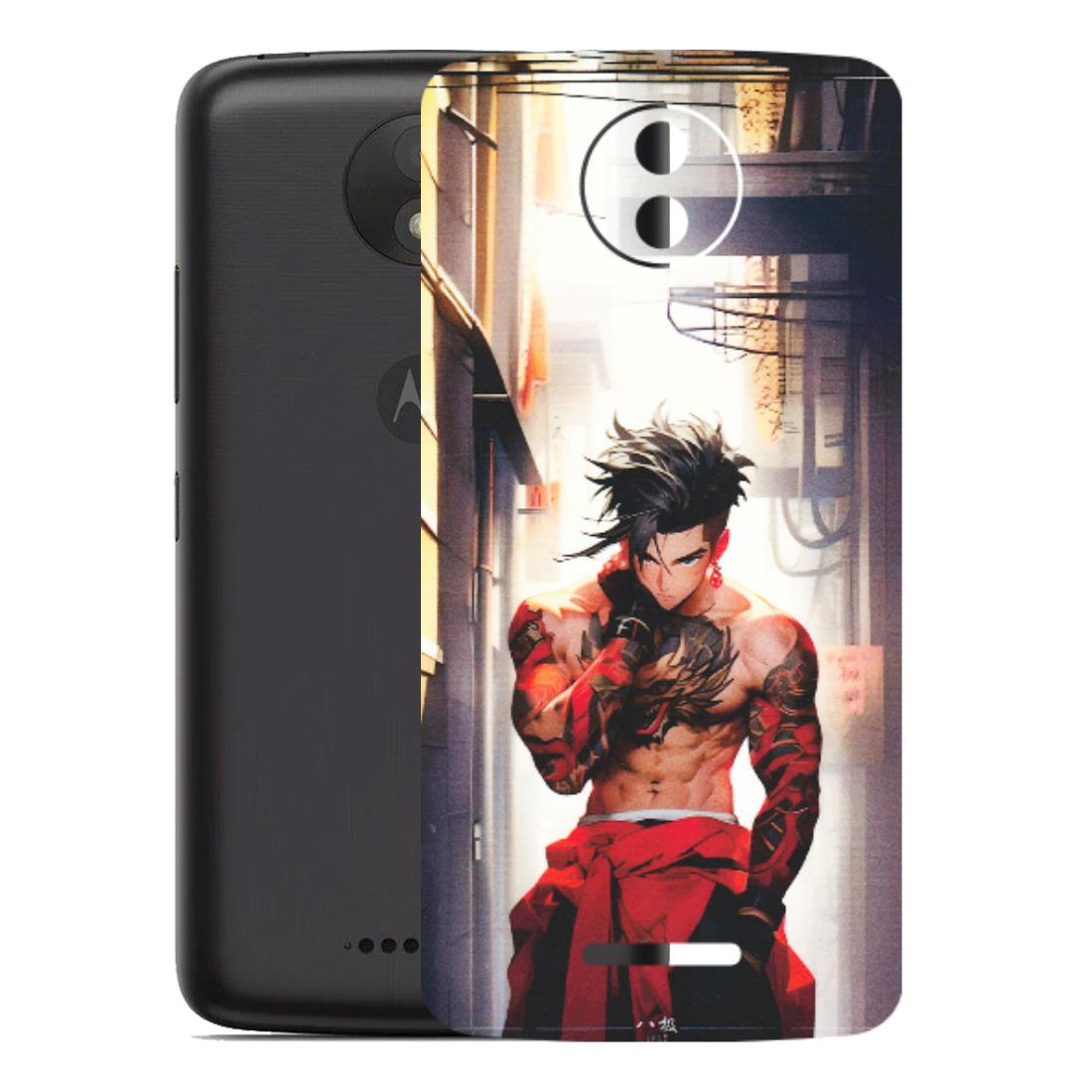 Motorola Phone Skins (All Models) - In the streets of Japan - Matte Finish (M-77) Motorola Moto C Plus